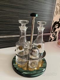 Set olio e aceto/ pepe e sale