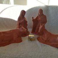 Presepe in terracotta.