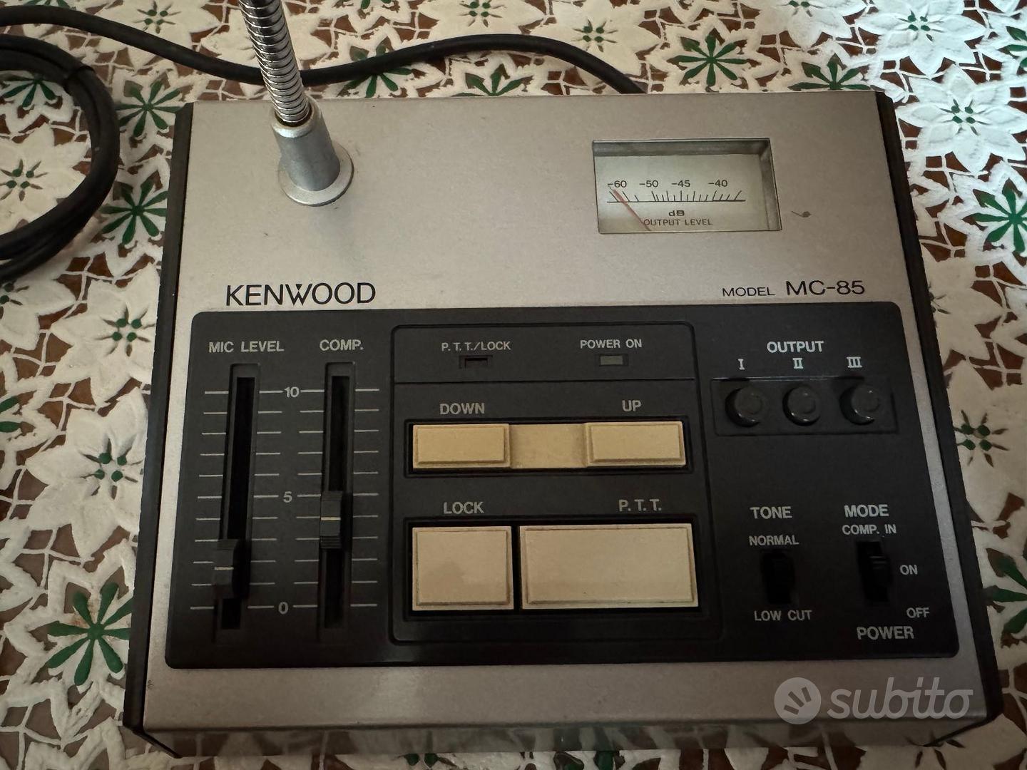 MICROFONO KENWOOD MC-85 - Audio/Video In vendita a Benevento