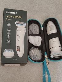 Rasoio Elettrico Donna 2-in-1 Impermeabile IPX7