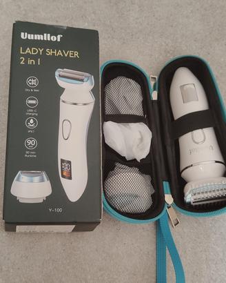 Rasoio Elettrico Donna 2-in-1 Impermeabile IPX7
