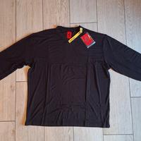 FERRARI T-shirt manica Lunga nera TG. XL