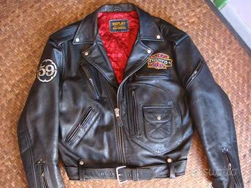 Giubbotto in pelle Replay vintage XL 