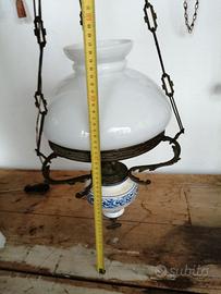 Lampadario cucina vintage originale