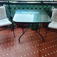 tavolo e sedie ferro