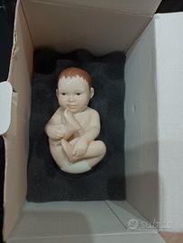 Statuina Bambino neonato Royal Copenhagen Nuova