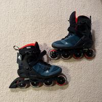 Pattini Rollerblade con protezioni