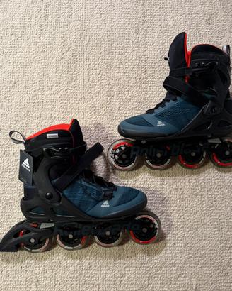 Pattini Rollerblade con protezioni