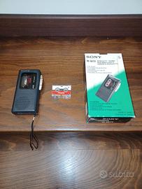 sony microcassette recorder M-607V-registratore po