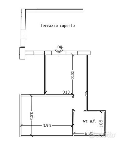 Centralissimo ufficio zona corso santa maria cv