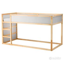 Letto Reversibile IKEA KURA + Tenda Capanna 