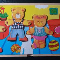 Puzzle in legno per bambini