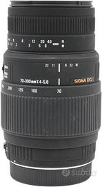 Sigma 70-300mm per Canon
