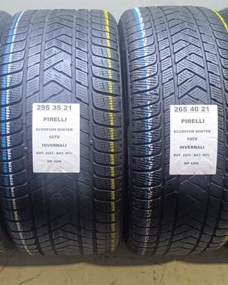 4 GOMME 265 40 21/295 35 21 PIRELLI INV RIF4366