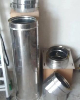 tecnocamini 4 pz tubo coibentata per esterno