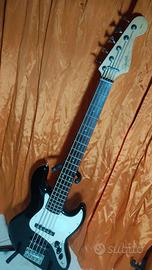 JAZZ BASS 5 CORDE FENDER SQUIER AFFINITY + SPLIT