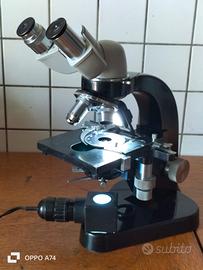 microscopio leitz biologico e metallografico 