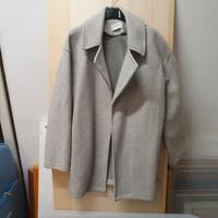 Giaccone Cappotto ZARA Basic - donna - Grigio - M