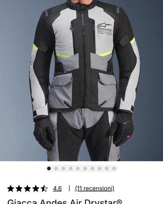 alpinestars drystar andes m