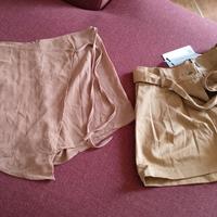 Gonna Zara, pantaloncini jeans, copri costume