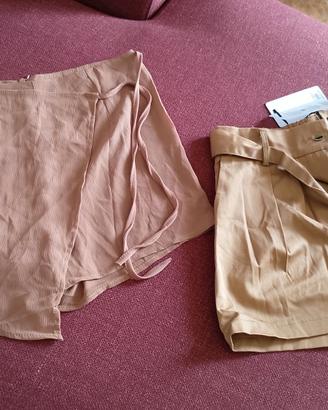 Gonna Zara, pantaloncini jeans, copri costume