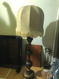 lampada paralume vintage