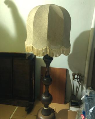 lampada paralume vintage