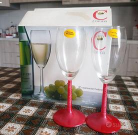 Set 12 Calici Vino Vintage "Royal Leerdam Corona"
