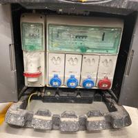 Quadro elettrico da cantiere 230/400V 4 prese