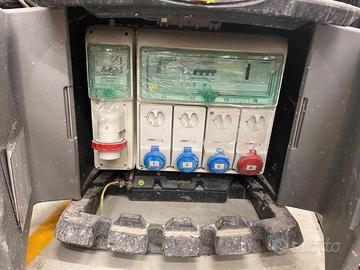 Quadro elettrico da cantiere 230/400V 4 prese