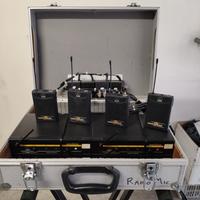 4 radiomicrofoni AKG trasmettitori e ricevitori