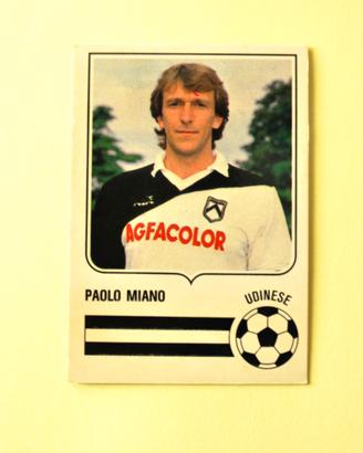 Paolo Miano Figurina Card Forza Goal 1984/85