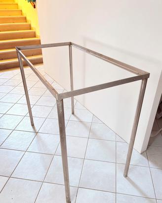 Struttura per tavolo in acciaio inox