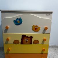 Cassettiera fasciatoio AZUR