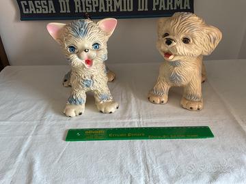 🟥Pupazzi Ledra Ledraplastic cane gatto🔵fischio