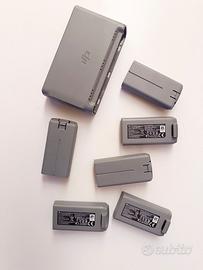 Set di 6 batterie Dji originali con caricabatterie