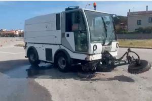 Spazzatrice lavastrade