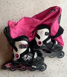Pattini rotelle roller bambina 32-34