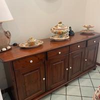 Credenza grattarola in legno massiccio