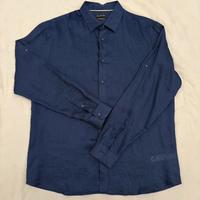 Camicia da uomo in lino Calliope XXL