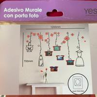Adesivo Murale con Portafoto