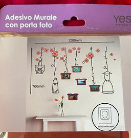 Adesivo Murale con Portafoto