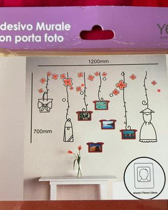 Adesivo Murale con Portafoto