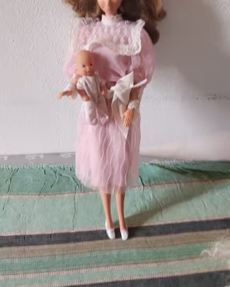 Barbie Mamma Cuore vintage+bebè