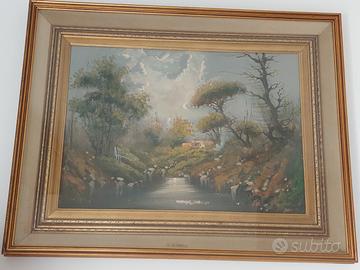 quadro- dipinto olio su tela