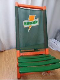 spiaggina Gadget Pubblicitario Gatorade Vintage