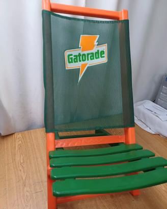 spiaggina Gadget Pubblicitario Gatorade Vintage