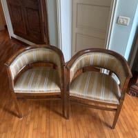 Panca e poltrone a pozzetto