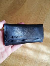 portachiavi in vera pelle