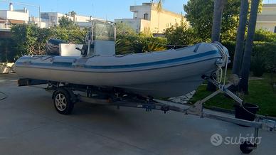 Joker Boat Coaster 470, Mercury 40CV, carrello